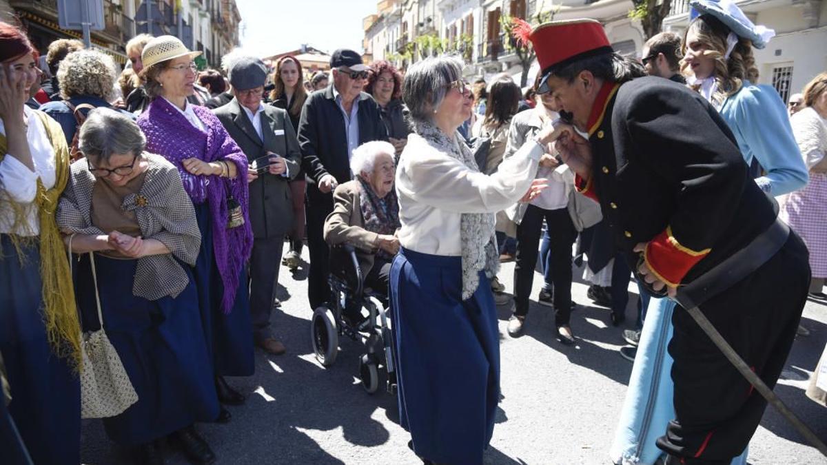 Imatge d'arxiu de la fira de les fil·ladores de Callús de l'any 2019