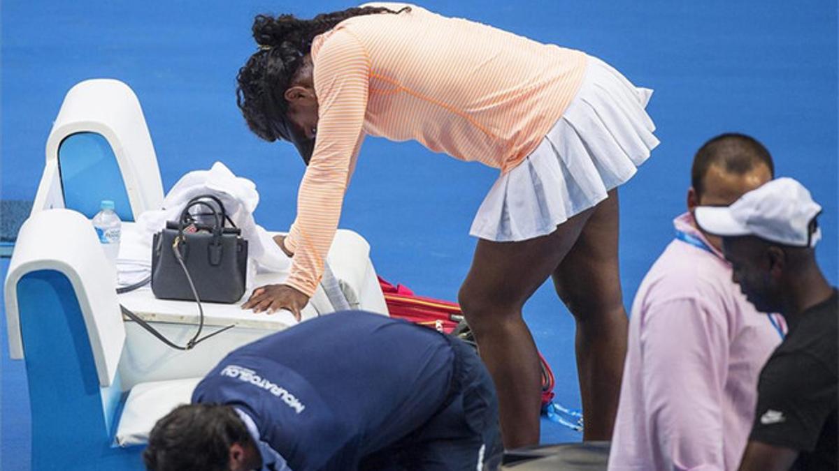 Serena Williams deja la Copa Hopman