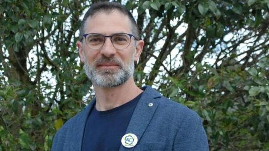 El candidato de Alternativa Veciñal, Luciano Otero, próximo alcalde de Pazos. / A.V.