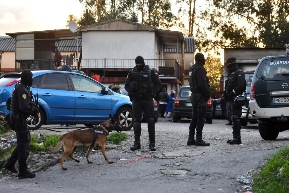 Narcotráfico en Galicia | Once detenidos en una redada contra el tráfico de drogas en Pontevedra