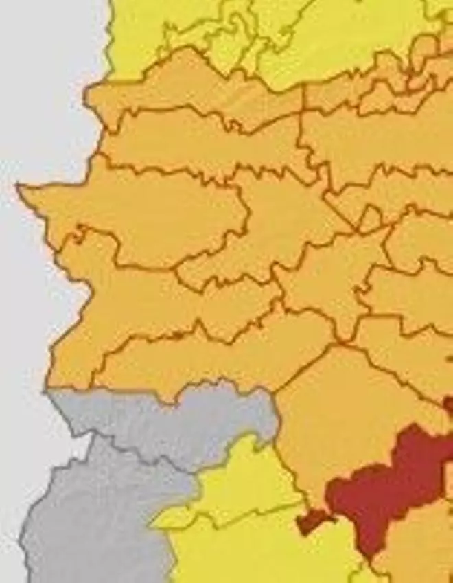 Toda Extremadura excepto el sur de Badajoz estará este martes en alerta naranja por ola de calor