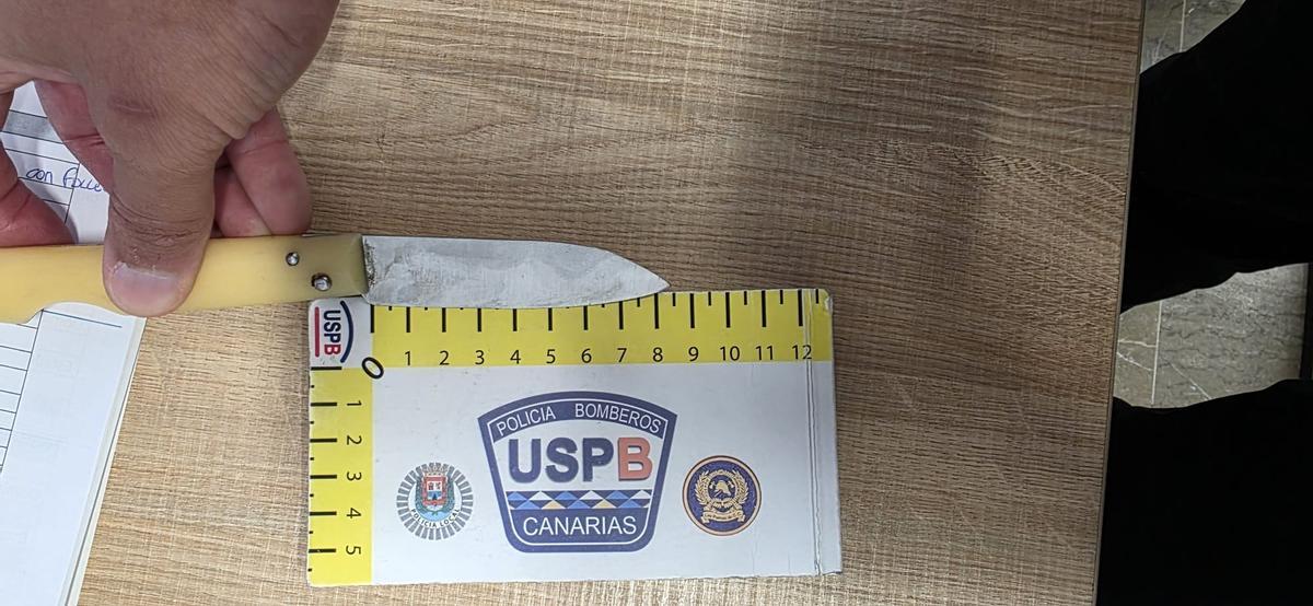 Cuchillo intervenido al conductor que causó el atropello mortal en Almatriche