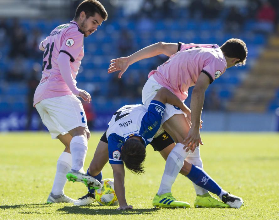 El Hércules desperdicia la ocasión y no pasa del empate ante el AE Prat.