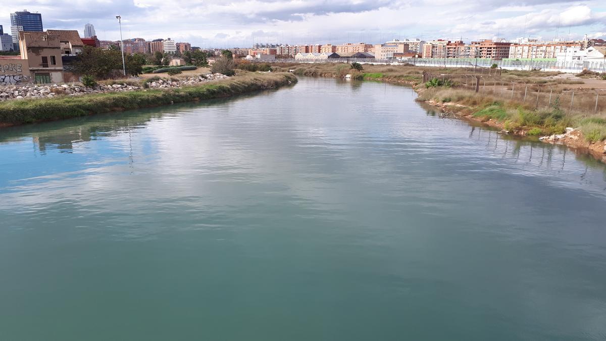 Desembocadura del río Túria en València