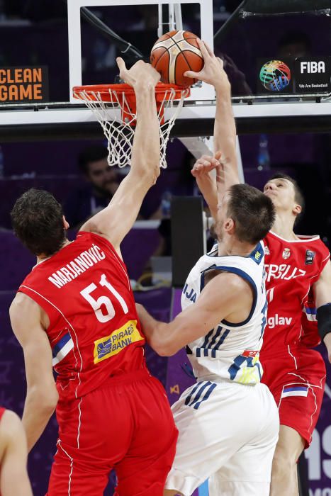 Final del Eurobasket 2017: Eslovenia - Serbia