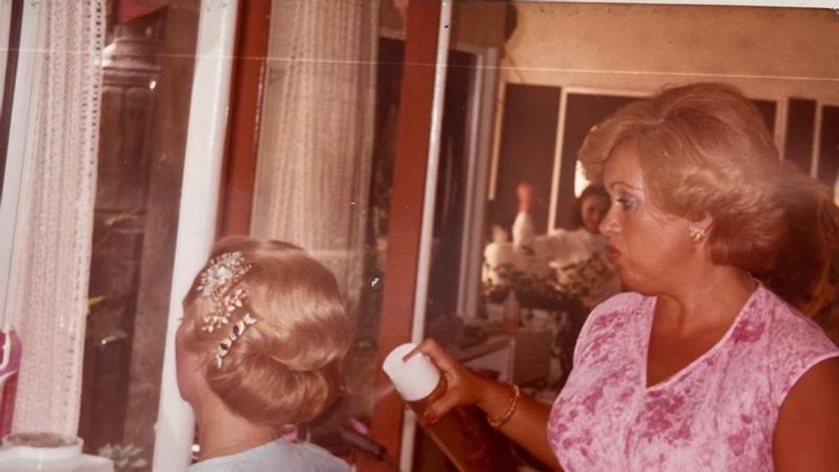 Nieves Suárez Pertierra, cuando estaba en activo.