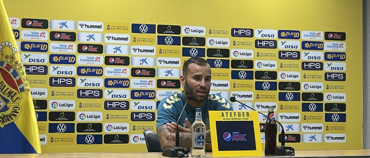 Rueda de prensa de Jesé