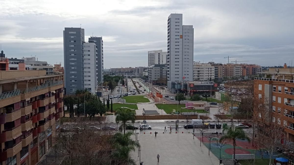 Edificios de viviendas en Parc Central de Torrent.