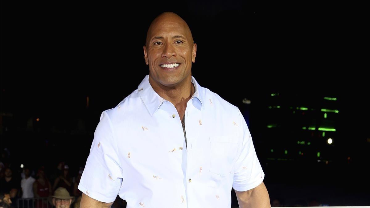 lmmarco39776201 actor dwayne johnson at the us premiere of  baywatch  on sat170823133956