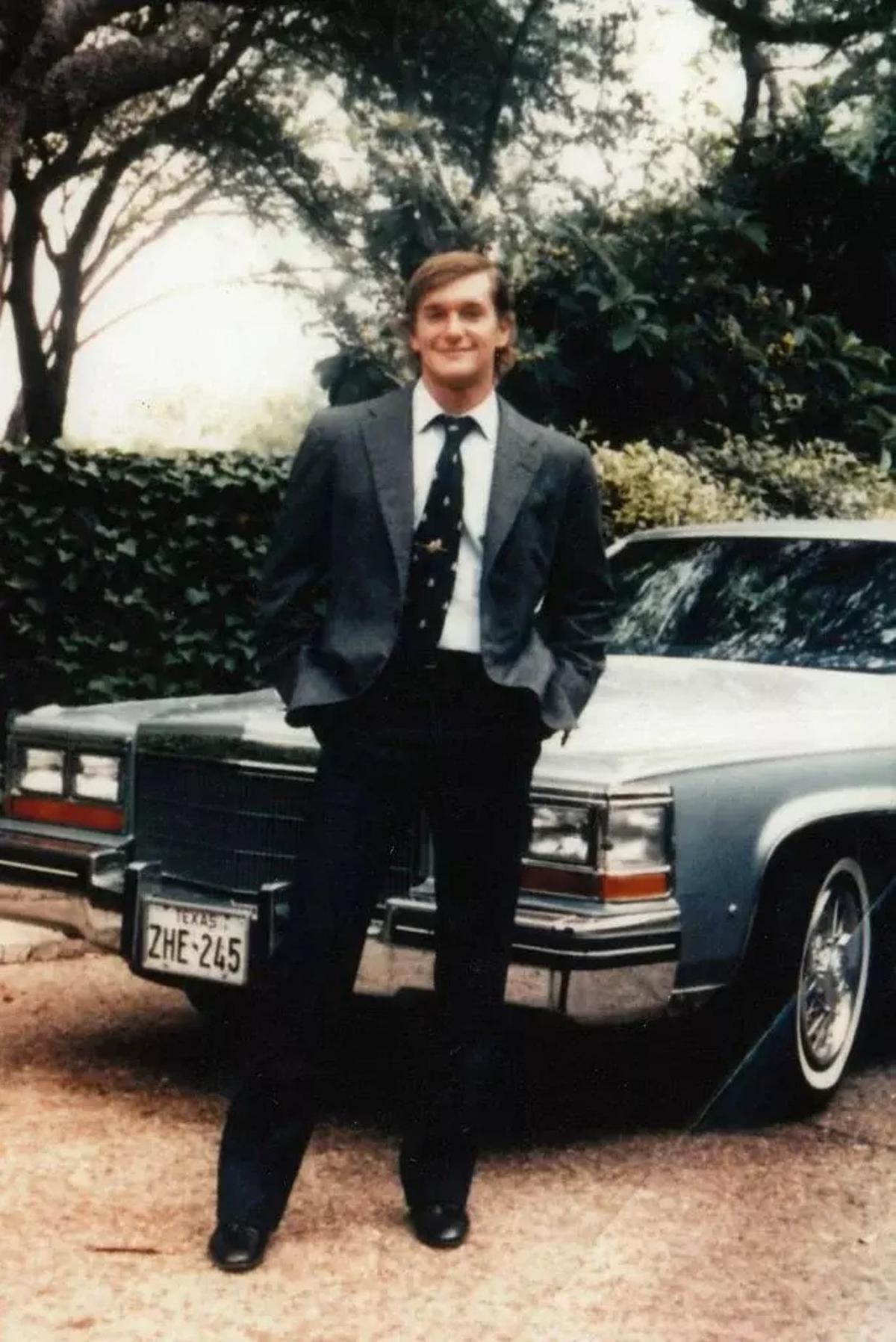 Javier Sartorius durante su estancia en Estados Unidos