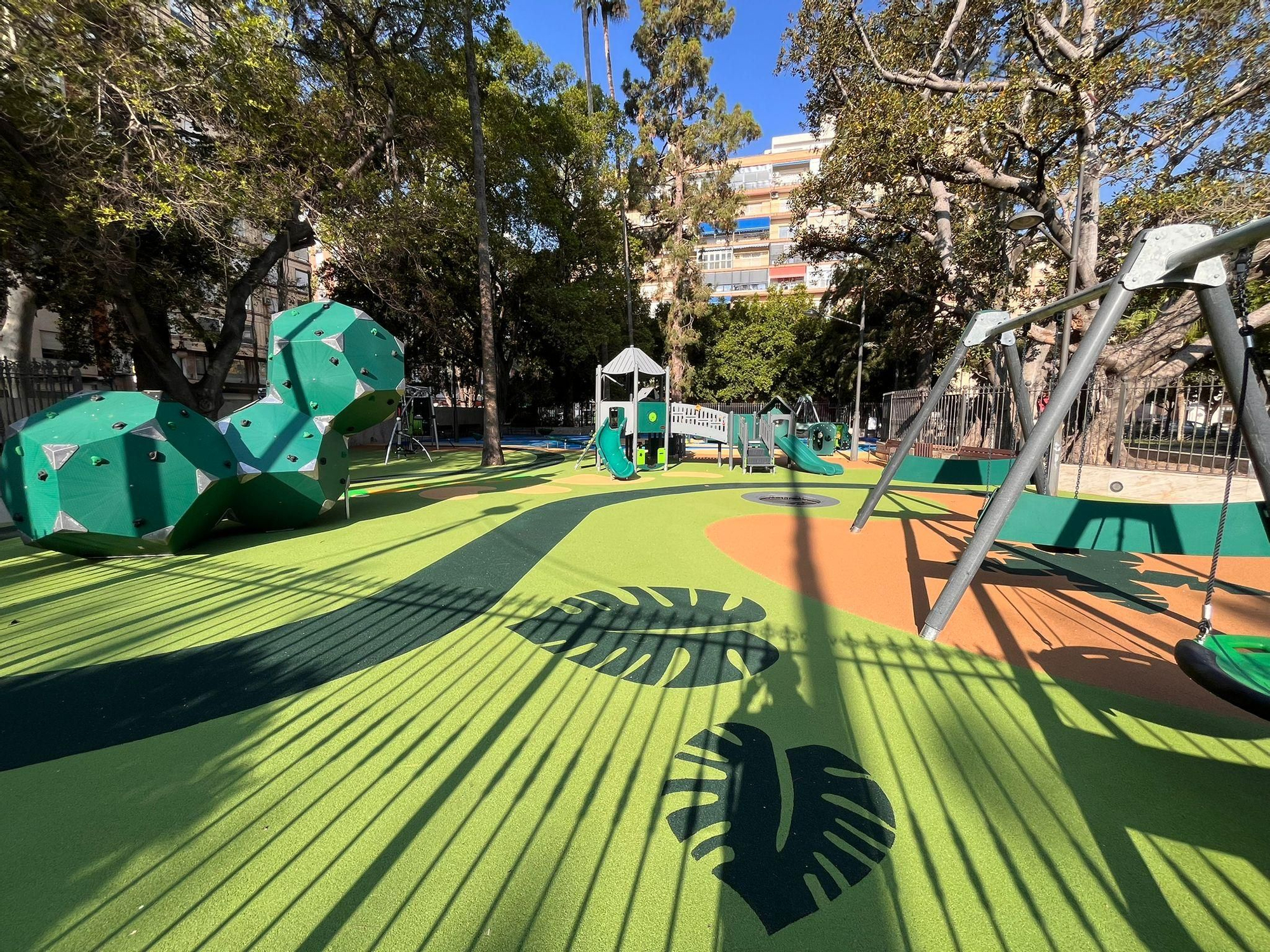 Los parues Severo Ochoa y la Glorieta se renueva