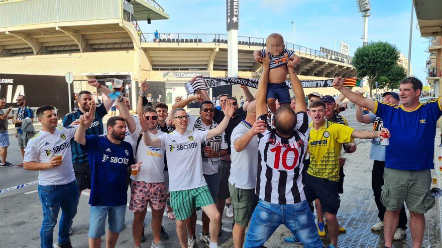 Ambiente en el CD Castellón - FC Barcelona B