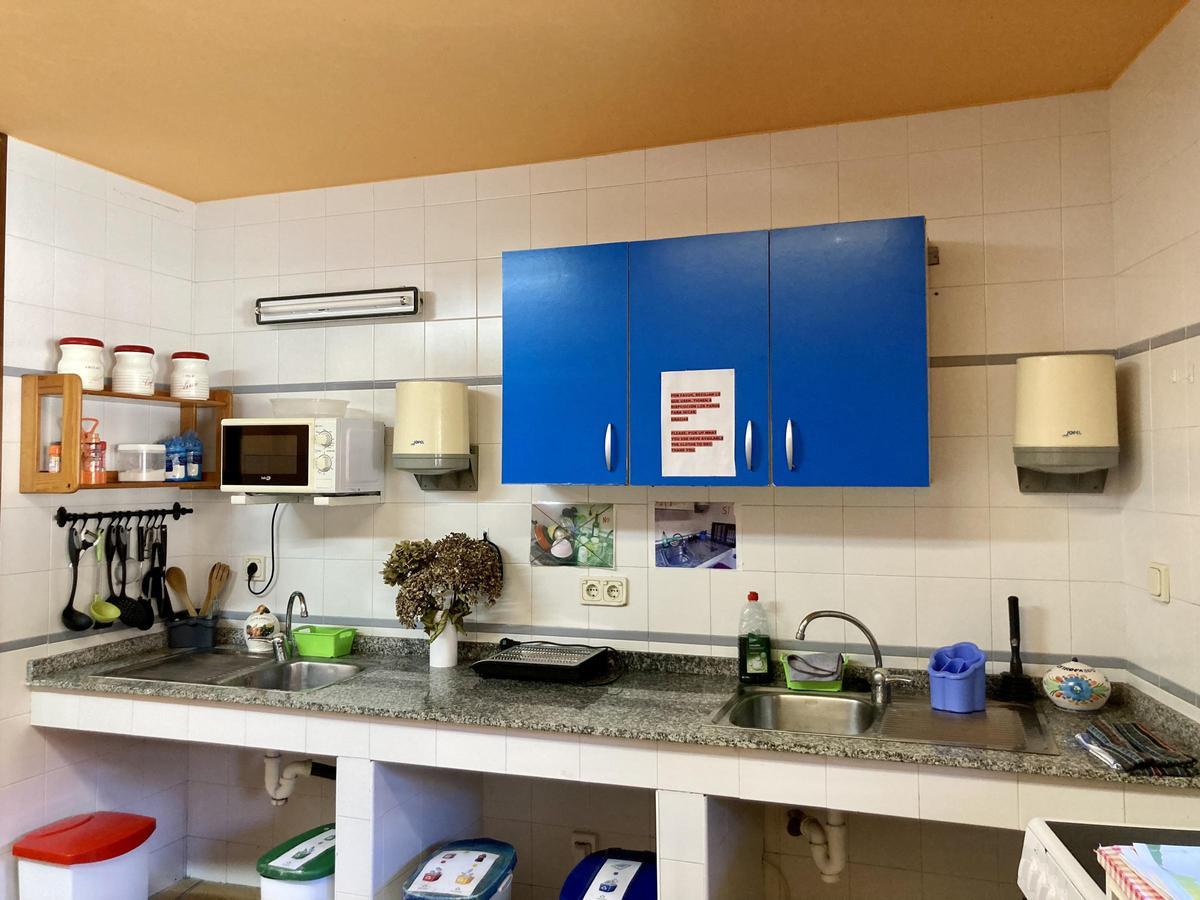 Cocina comunitaria del albergue