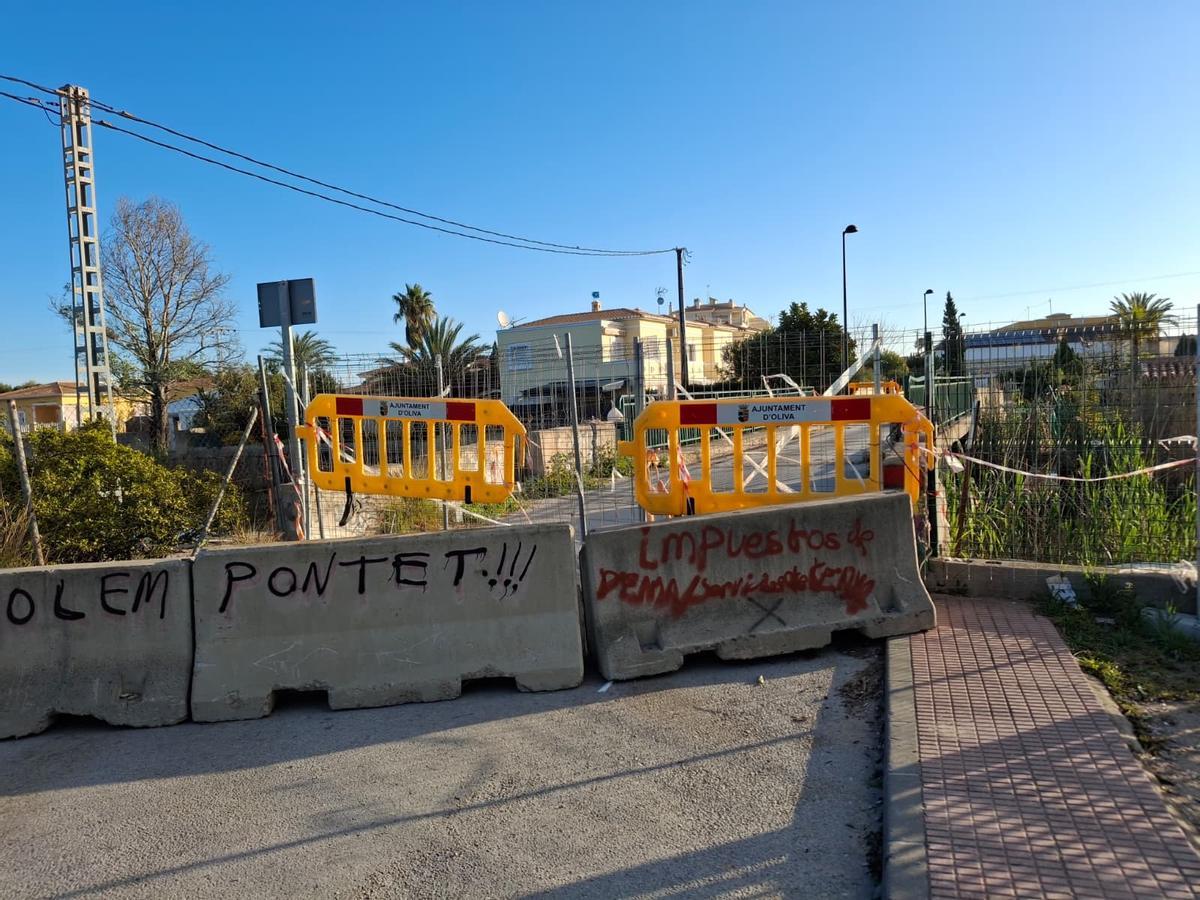 El contundente cierre del Pont del Tonyinero