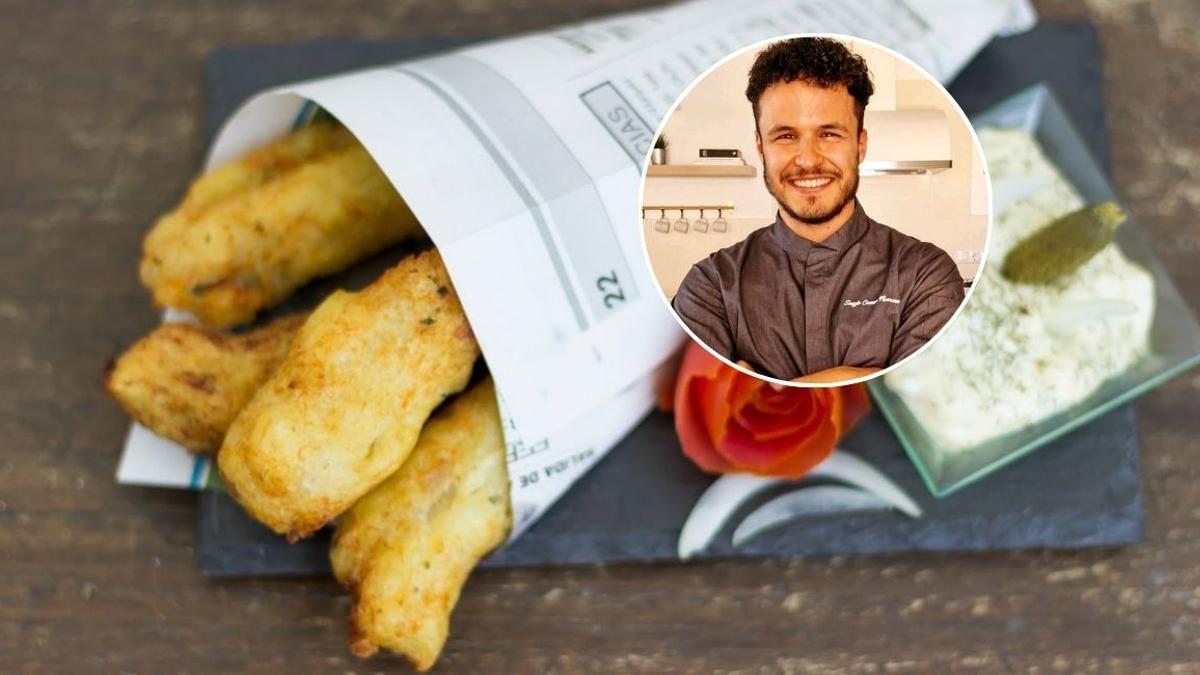 Cómo cocinar churros con pescado