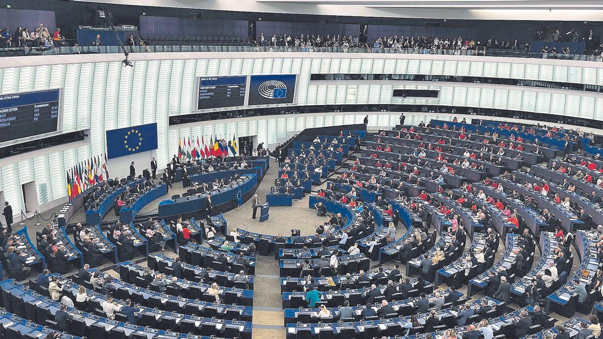 El Parlament Europeu, a on tindran lloc les jornades sobre el franquisme a les quals assistirà Xàtiva