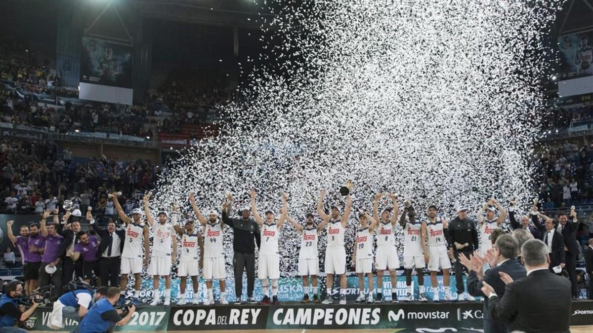 El Real Madrid es el vigente campeón de la Copa del Rey de basket
