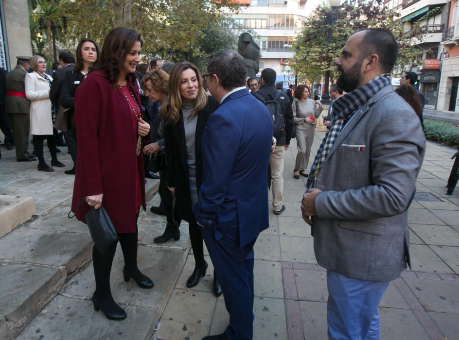 La Generalitat en pleno celebra en Alicante las cuatro décadas de la Carta Magna con un acto institucional en el Teatro Principal que llega en medio de los ataques al modelo territorial y de la alerta ultra.