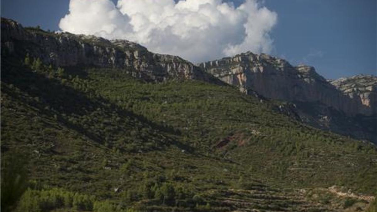 La sierra del Montsant.