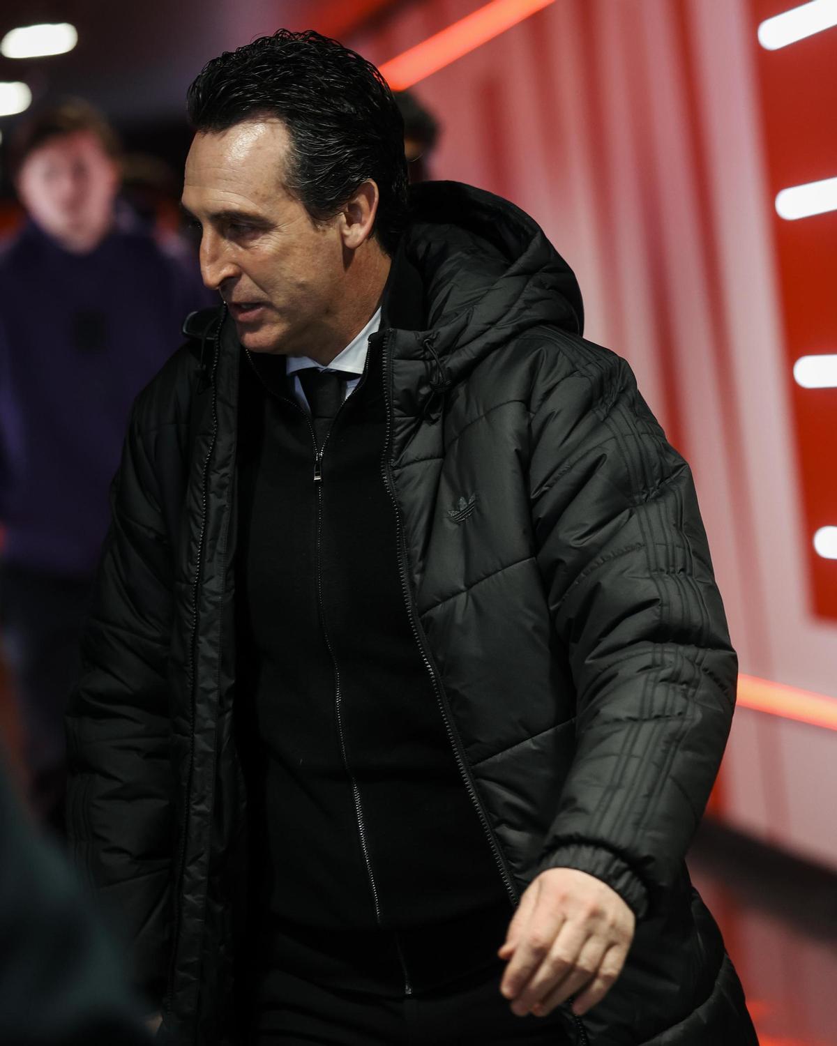Unai Emery, contra el Arsenal