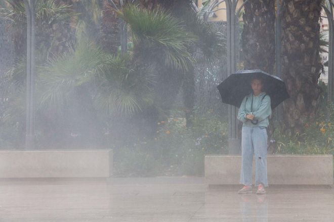 El temporal de lluvias en València, en imágenes