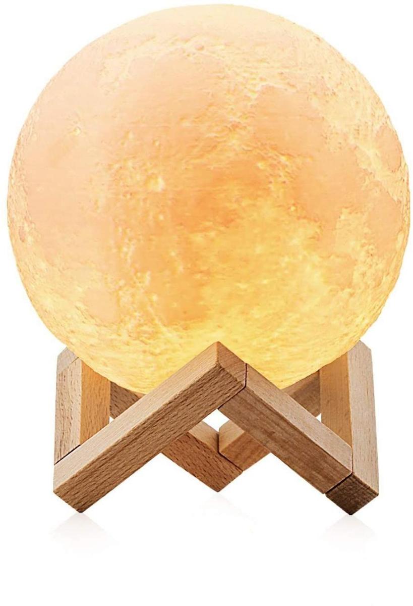 Lámpara de luna en 3D