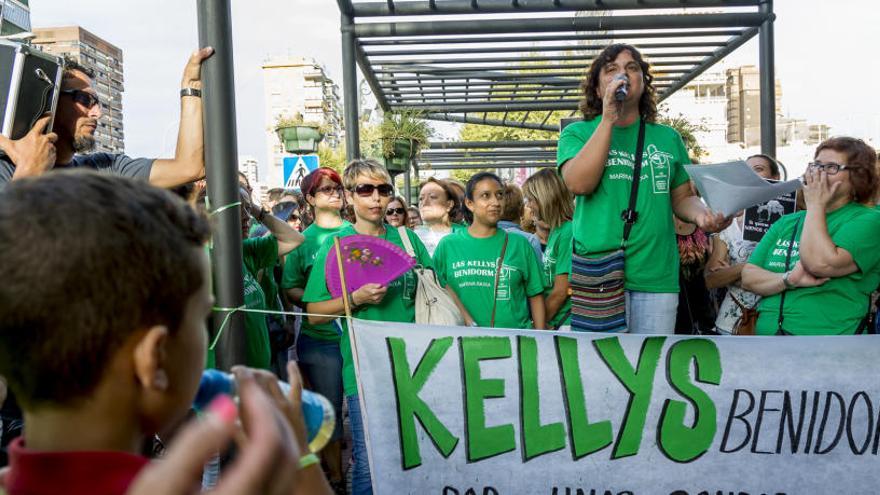 Las limpiadoras de los hoteles se suman a la lucha feminista