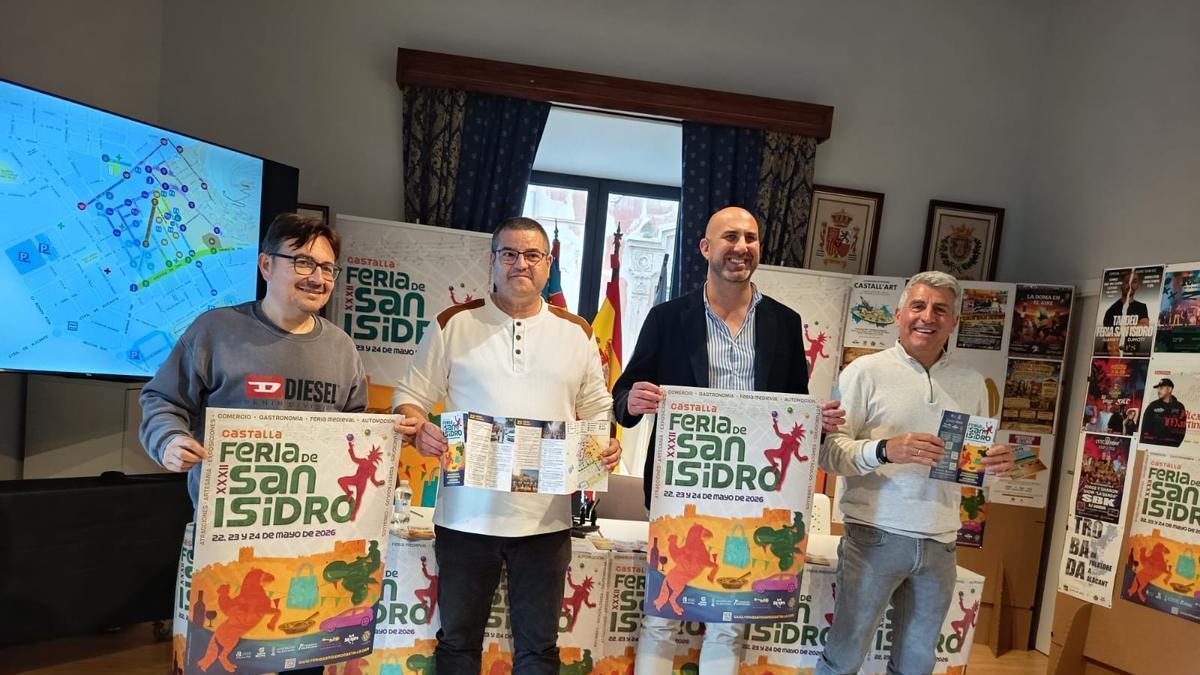 Presentación de la Feria de San Isidro este miércoles en Castalla