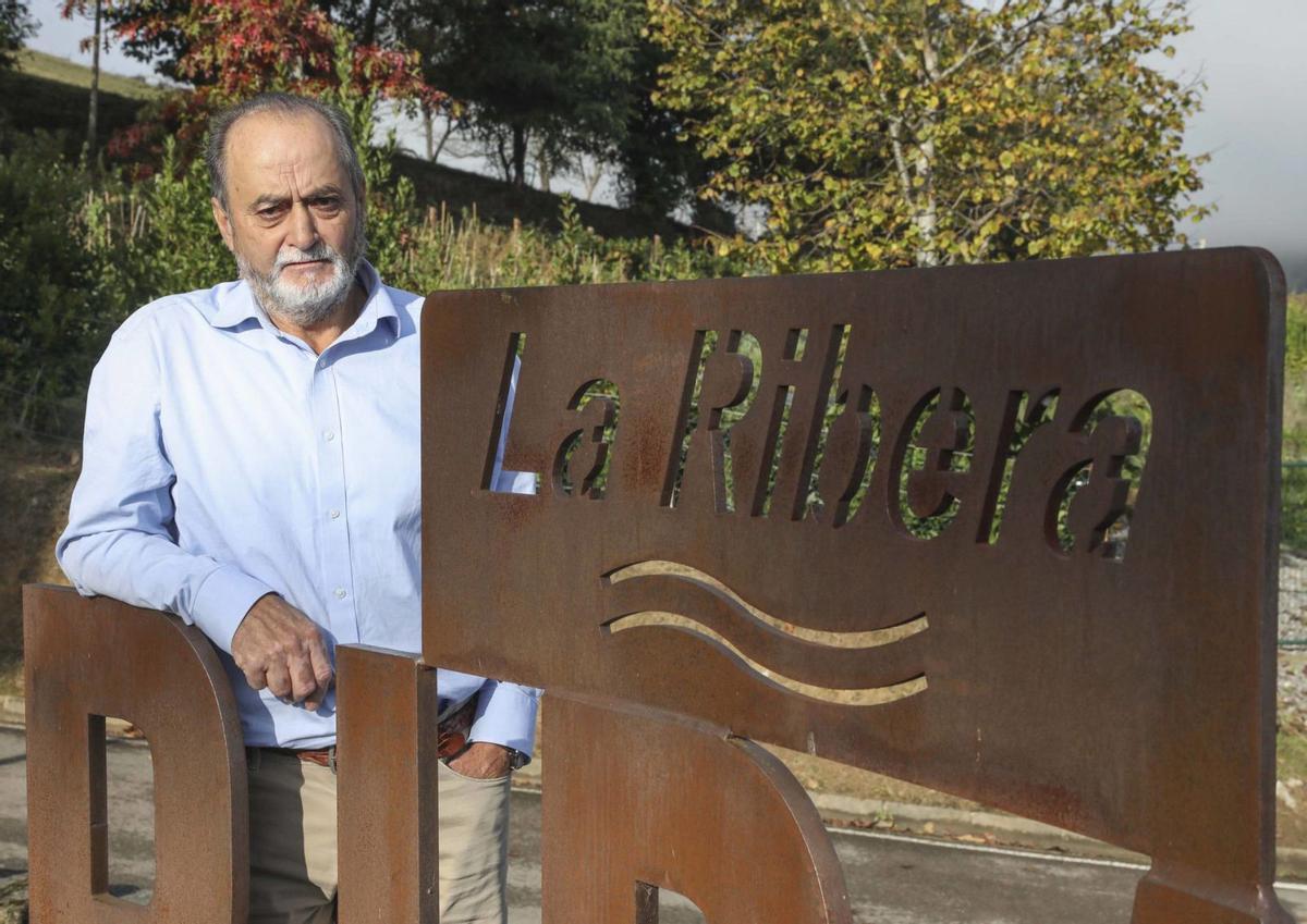 Tomás Fernández en un rincón del concejo. | Pablo Solares