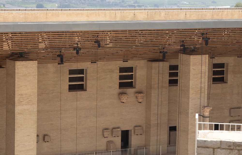 Obras en el Teatro Romano de Sagunt