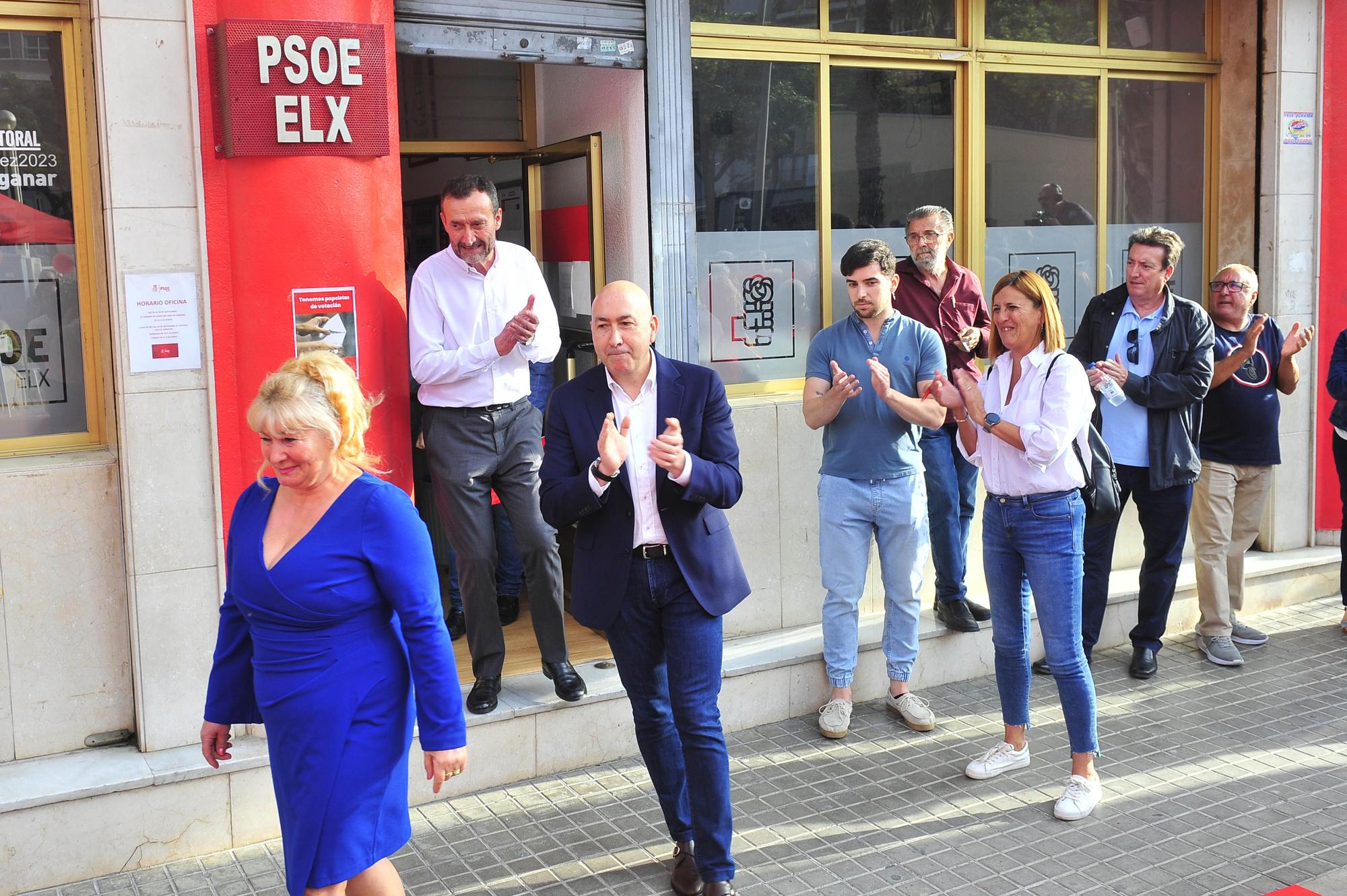 Cierre de campaña del PSOE de Elche