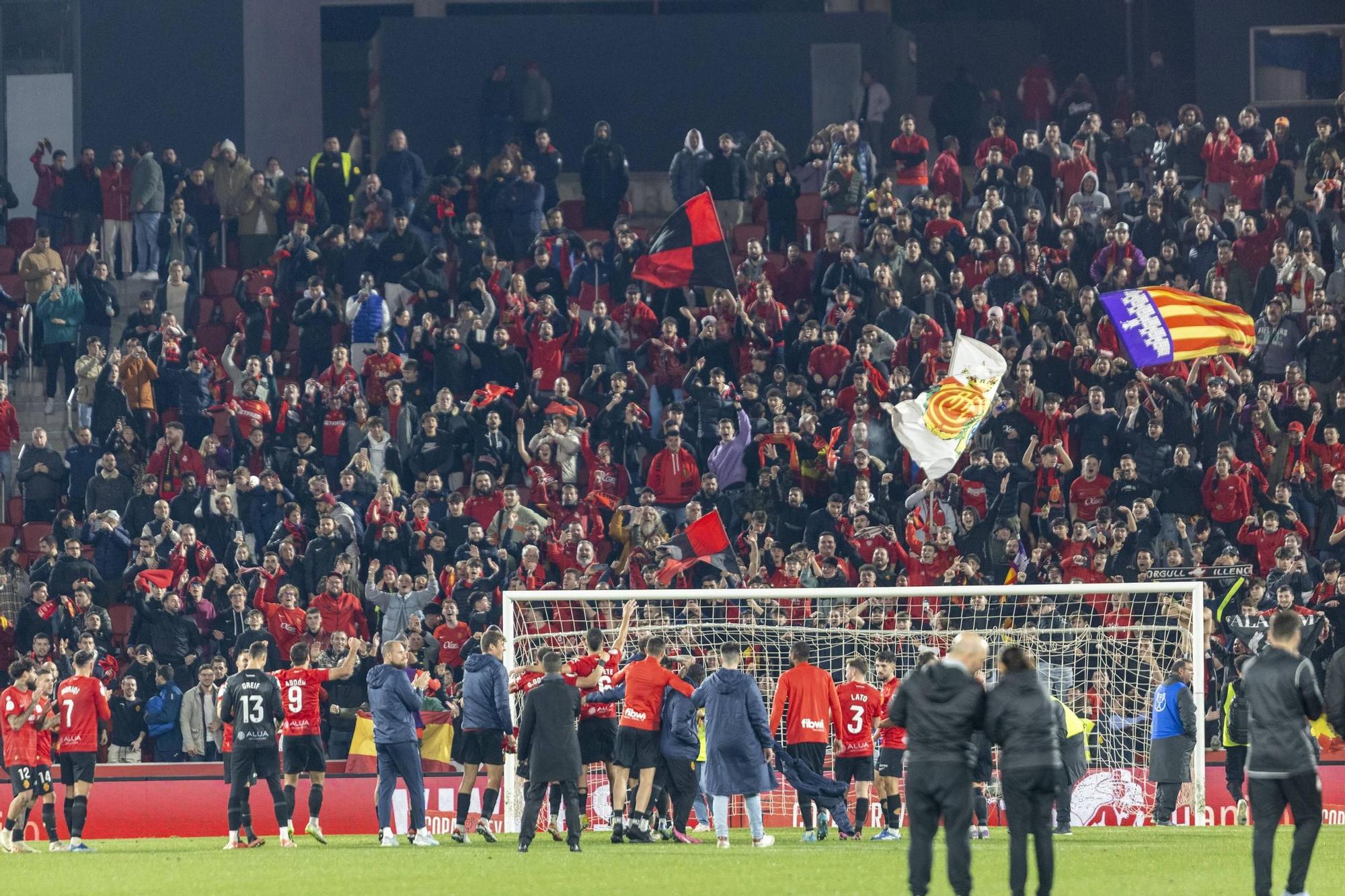 RCD Mallorca-Girona: Las mejores fotos de la victoria (3-1) del Mallorca en la eliminatoria de Copa del Rey