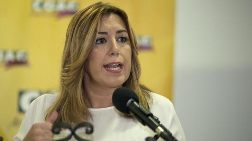 Susana Díaz critica "el patriotismo de boutique" de Cifuentes