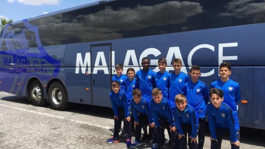 El Alevín del Málaga CF arranca hoy la Liga Promises