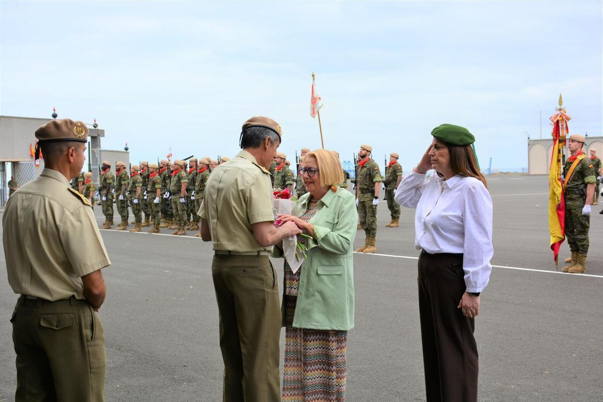 Ejercicios militares de la Brigada Canarias XVI