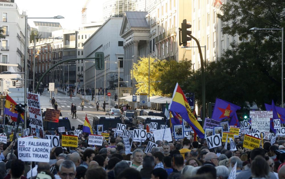 MANIFESTACIÓN CONTRA LA INVESTIDURA DE MARIANO ...