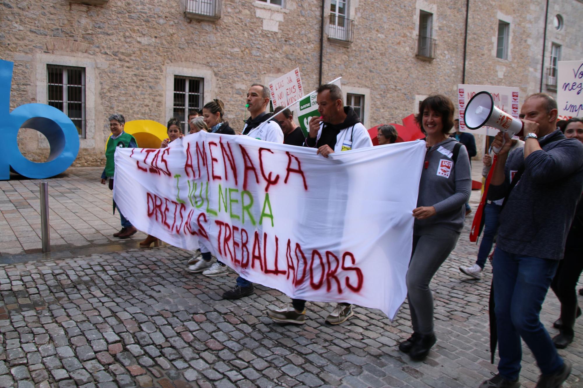 Els treballadors del Santa Caterina continuaran la vaga per la manca d’acord