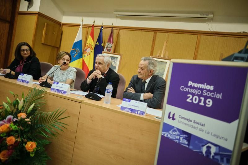 Premios del Consejo Social de la ULL (segunda edición)| 21/11/2019 | Fotógrafo: Andrés Gutiérrez Taberne