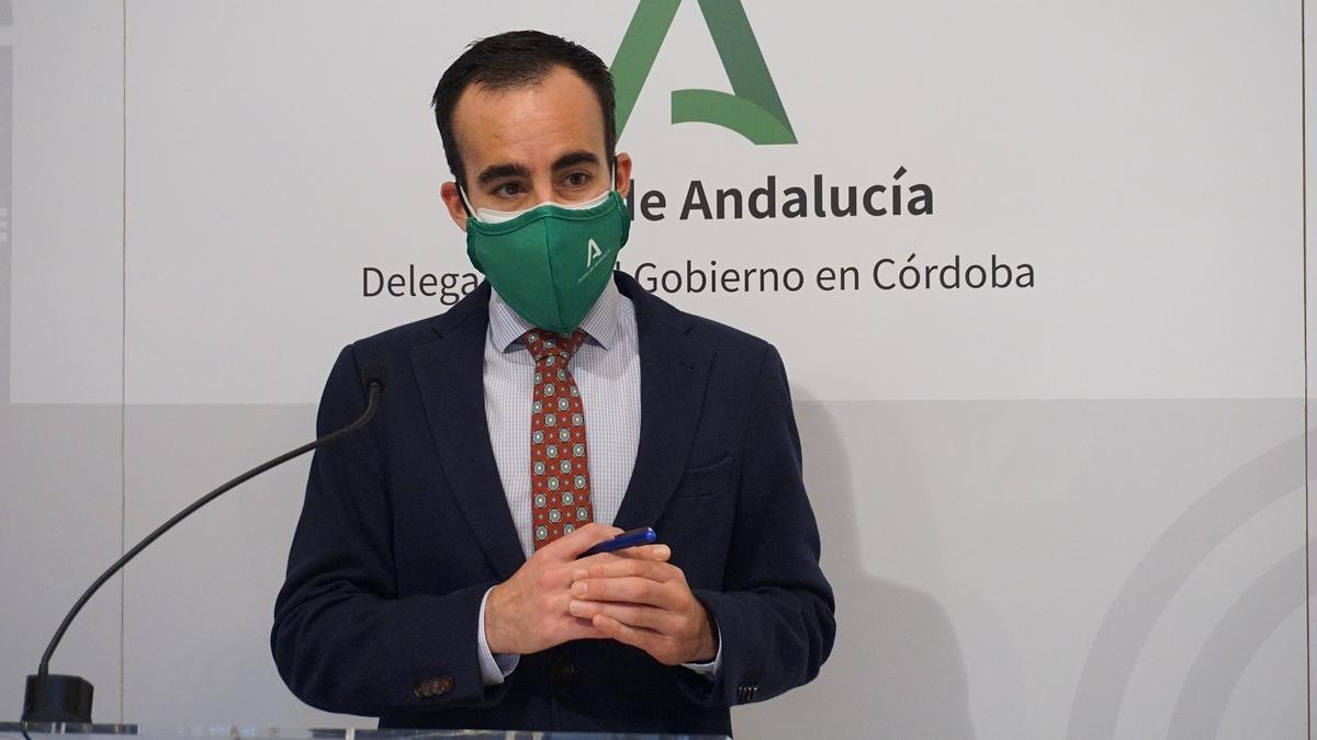 El delegado de Empleo de la Junta de Andalucía en Córdoba, Ángel Herrador, en una imagen de archivo.