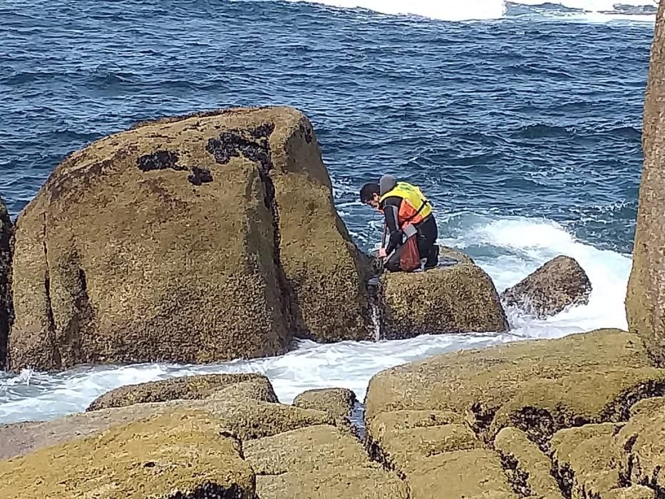 La actividad marisquera se intensifica en la ría