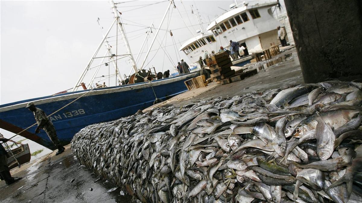 La pesca es uno de los principales sutentos de la población senegalesa