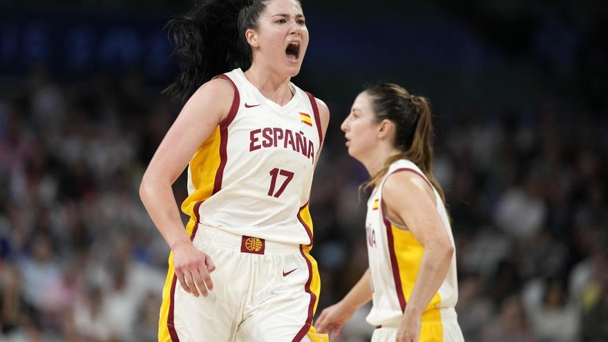 Baloncesto en los Juegos Olímpicos: España - China, en imágenes