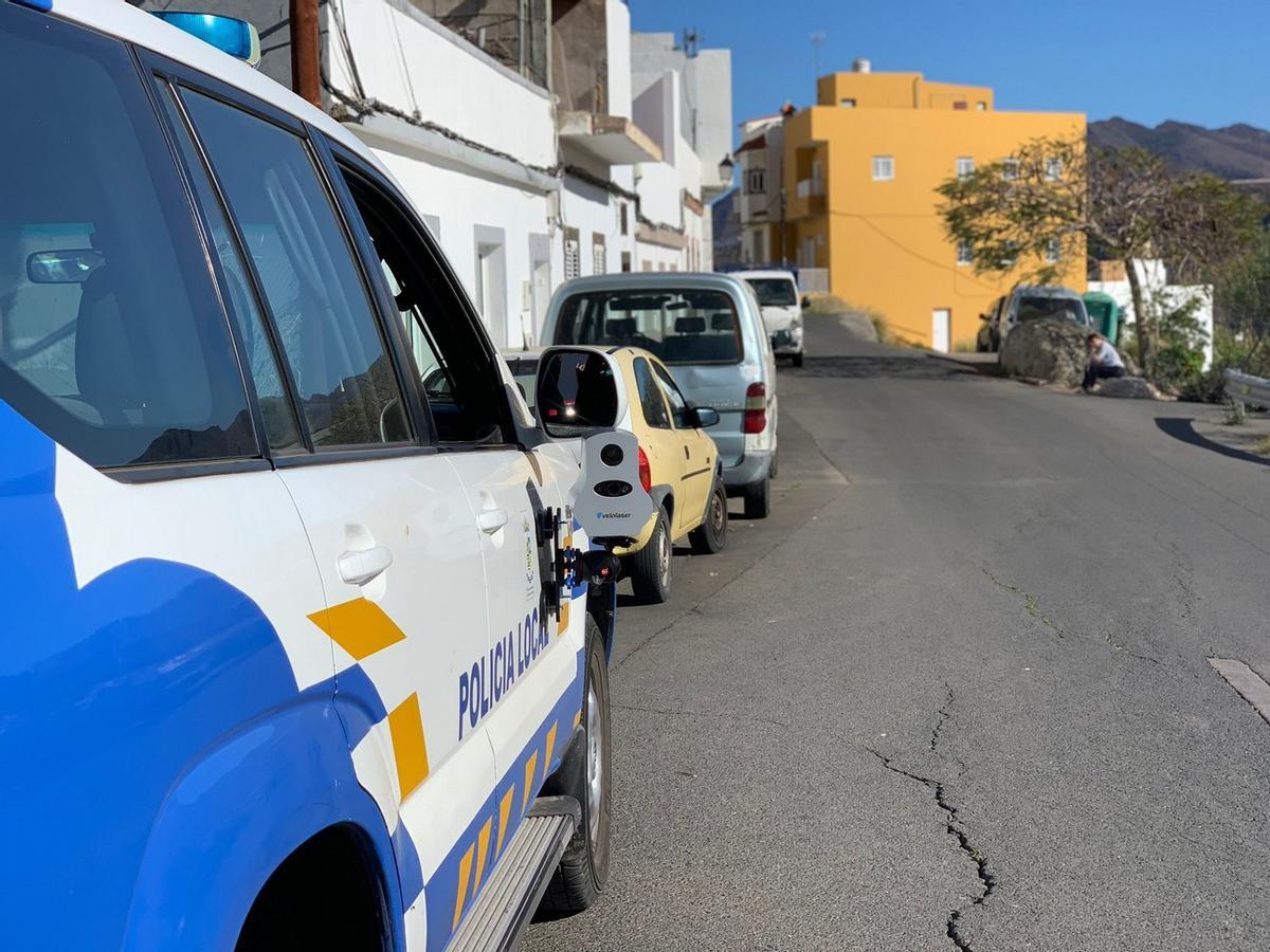 Policía Local de La Aldea de San Nicolás, en Gran Canaria.
