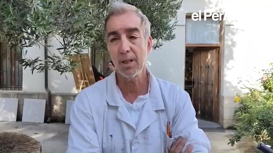 Vídeo | El presidente de la escuela de Bellas Artes de Coria, explica por qué es un espacio que también ofrece su lado social
