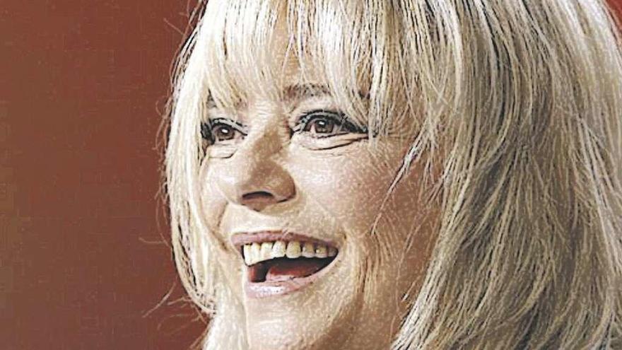 La cantante France Gall.