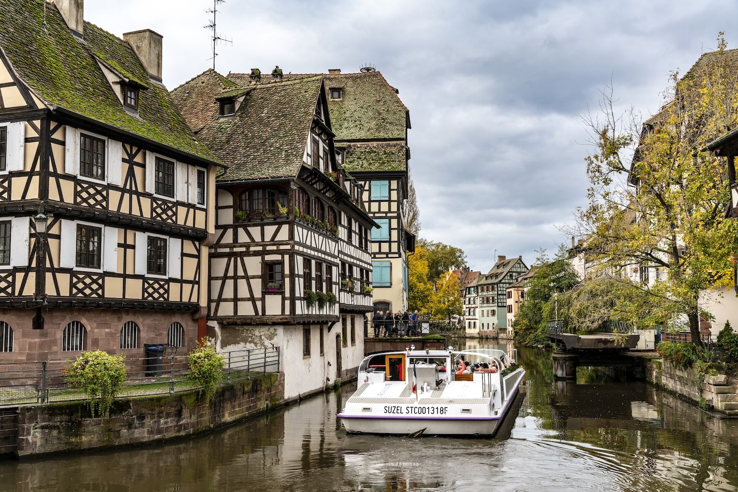 Paseo en barco por Estrasburgo.