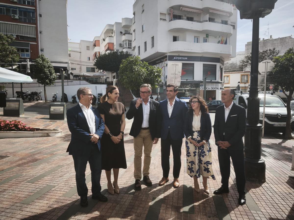 Manuel Gavira después de la comparecencia de prensa
