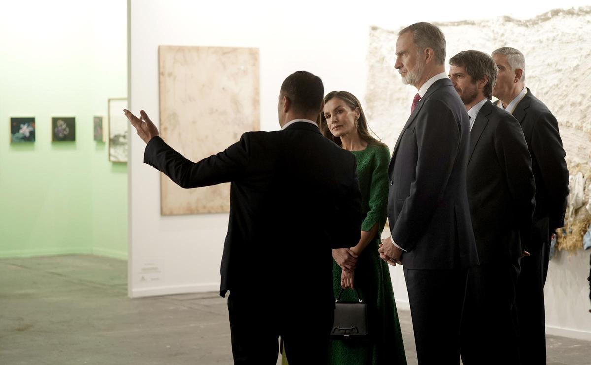 Los reyes Felipe VI y Letizia inauguran la feria ARCO 2026