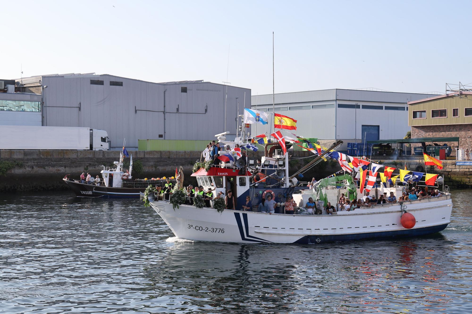 Pasión por la patrona de los mares en Vigo