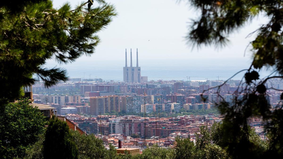 Vista de la zona del Besòs de Barcelona